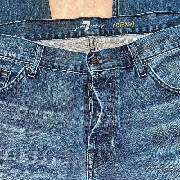 7 for all mankind relaxed jean W38/ L34 - Picture 14 of 14
